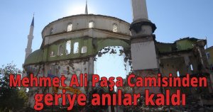 Mehmet Ali Paşa Camisinden geriye anılar kaldı
