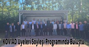 KOVİAD Üyeleri Söyleşi Programında Buluştu 