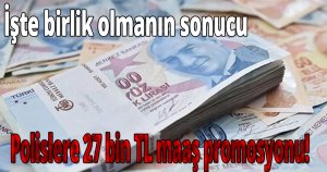 İşte birlik olmanın sonucu