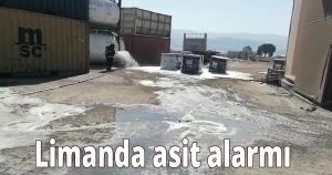 Limanda asit alarmı