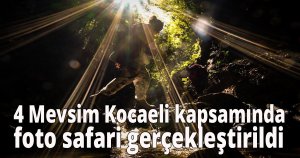 4 Mevsim Kocaeli kapsamında foto safari gerçekleştirildi