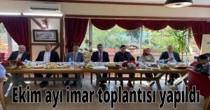 Ekim ayı imar toplantısı Dilovası’nda yapıldı