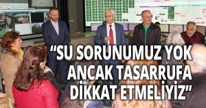 ''OLAĞANÜSTÜ KURAKLIK DIŞINDA KOCAELİ’DE SU PROBLEMİMİZ YOK''