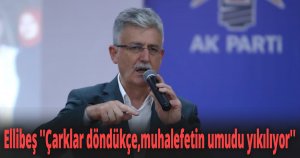 Ellibeş ''Çarklar döndükçe,muhalefetin umudu yıkılıyor''