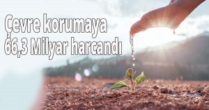 Çevre korumaya 66,3 Milyar harcandı