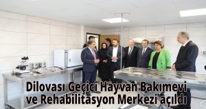 Dilovası Geçici Hayvan Bakımevi ve Rehabilitasyon Merkezi açıldı 
