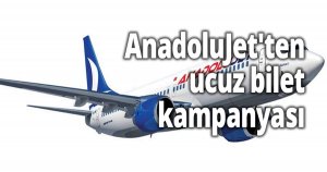 AnadoluJet'ten ucuz bilet kampanyası