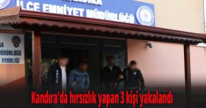 Kandıra'da hırsızlık yapan 3 kişi yakalandı