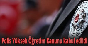 Polis Yüksek Öğretim Kanunu kabul edildi