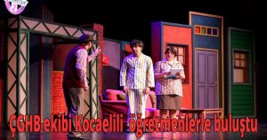    ÇGHB ekibi Kocaelili öğretmenlerle buluştu