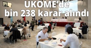  UKOME’de bin 238 karar alındı