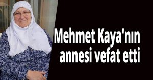Mehmet Kaya'nın anne acısı