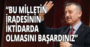 Başkan Büyükakın, ''Vesayeti ve parmak sallama dönemlerini bitirdi''