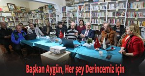 Başkan Aygün, Her şey Derincemiz için