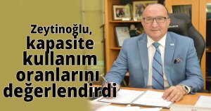  Zeytinoğlu,kapasite kullanım oranlarını değerlendirdi