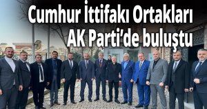 MHP ve BBP’den AK Parti’ye ziyaret