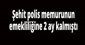 Emekliliğine 2 ay kalmıştı