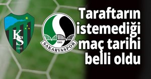 Taraftarın istemediği maç tarihi belli oldu