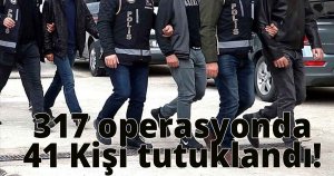 41 zehir taciri tutuklandı