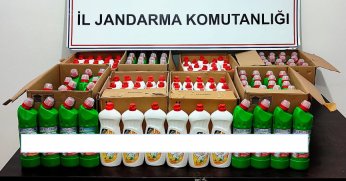Binlerce litre sahte deterjan ele geçirildi