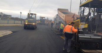Gölcük fabrikalar bölgesinde asfalt seferberliği