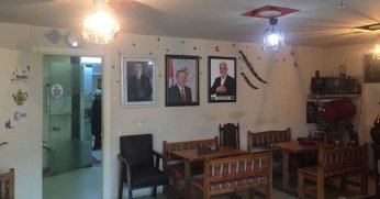 Belsa Plazada  HÜDA PAR başkanı afişi