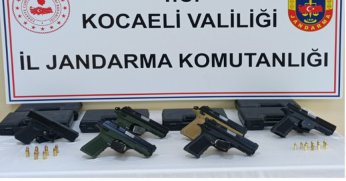 Jandarma ekipleri 22 silah ele geçirdi