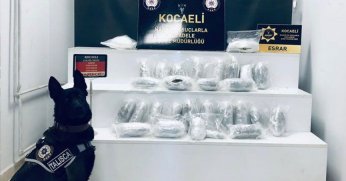  9 bin 500 gram uyuşturucu madde yakalandı