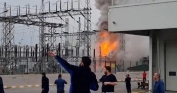 Hyundai fabrikasında yangın