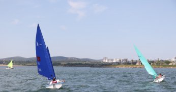 Özel sporcular Para Yelken Şampiyonasına hazır