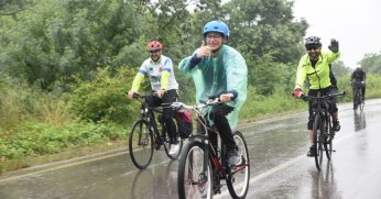 Pedallar karbon nötr bir dünya için döndü