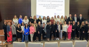 Marmara Kadın Kooperatifleri  Birliği,Çanakkale’de el üstündeydi
