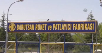 Ankara'da roket ve patlayıcı fabrikasında patlama