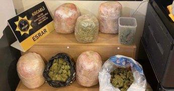 Narkotik polisi 7 kilo 730 gram esrar ele geçirdi