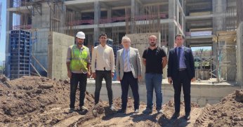 Sağlık Yatırımlarını Yerinde İnceledi