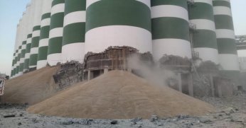 TMO patlamasında etkilenen ürün 15 bin  ton