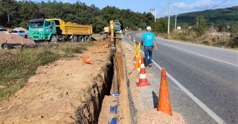 ALTYAPI ÇALIŞMALARI GECE GÜNDÜZ DEMEDEN DEVAM EDİYOR
