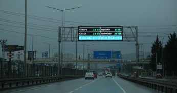 Şehrin önemli güzergâhlarına anlık kontrol