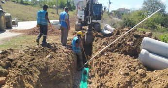 İSU, KIRSAL MAHALLELERDE ALTYAPI YATIRIMLARINI SÜRDÜRÜYOR