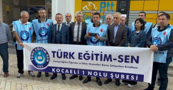 '24 Kasım’da Önlük Değil İkramiye İstiyoruz …'