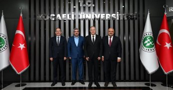 KOTO’dan KOÜ Rektörü Prof. Dr. Cantürk’e ziyaret