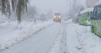 Kar kaplanları görev başında