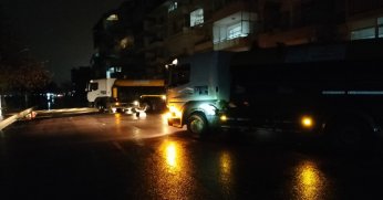 İSU’DAN GECE BOYU ETKİN MÜCADELE