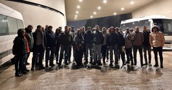 Arzu Erkan güne Pulver işçileriyle başladı