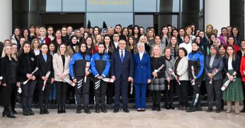 Vali Yavuz, Kadın Personellerin Dünya Kadınlar Günlerini Kutladı