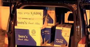 Yüzbinlerce kaçak makaron ele geçti