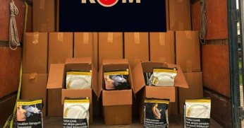 4 ton kaçak tütüne el konuldu