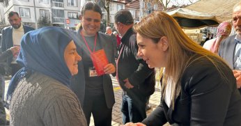 Mahallenin kızı Merttürk'e sevgi seli