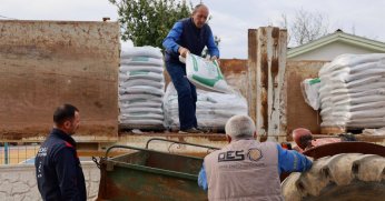 Büyükşehir’den çiftçilere % 50 hibeli gübre desteği