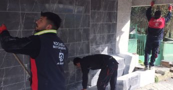 Büyükşehir, Biberoğlu Mahallesi’ndeki çeşmeyi onardı